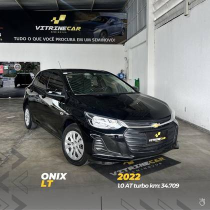 CHEVROLET ONIX 1.0 TURBO FLEX LT AUTOMÁTICO